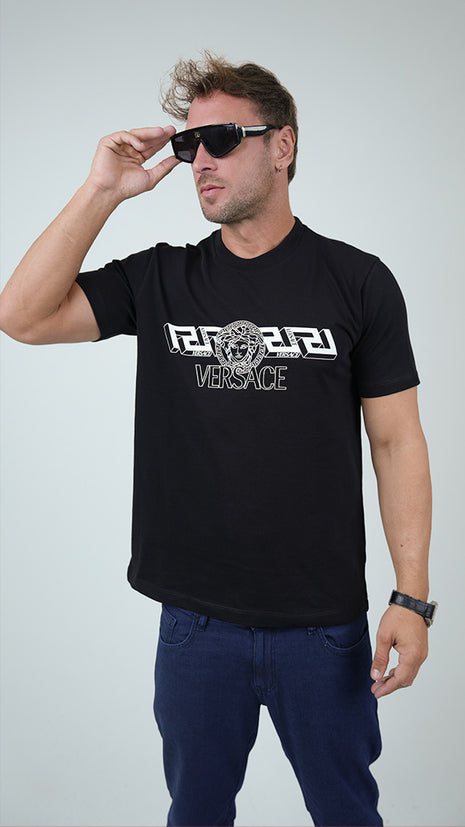 T-Shirt Versace en Coton