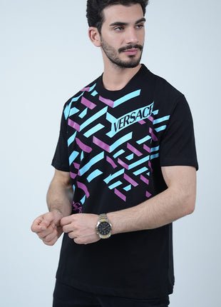 T-Shirt Versace Graphique