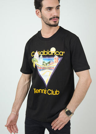 T-Shirt 'Casablanca Tennis Club'