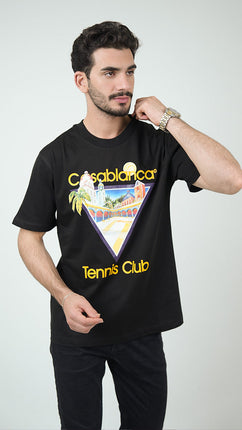 T-Shirt 'Casablanca Tennis Club'