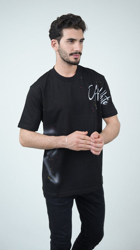 T-Shirt Off-White 'Art Urbain'