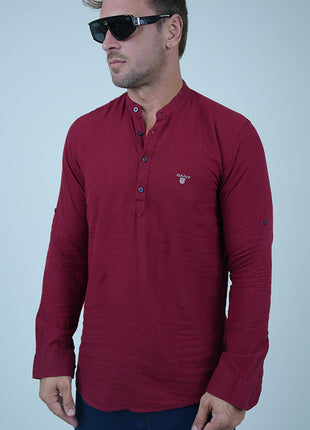 Chemise Gant Casual en Coton