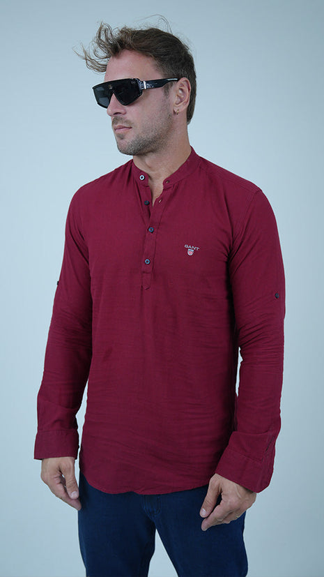 Chemise Gant Casual en Coton