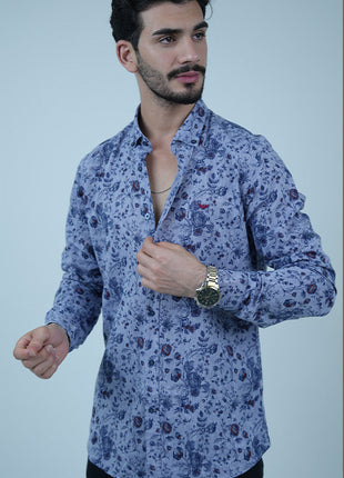 Chemise Armani à Motifs Floraux