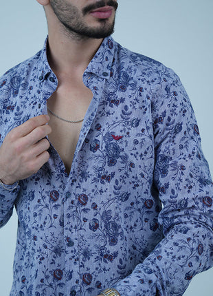 Chemise Armani à Motifs Floraux