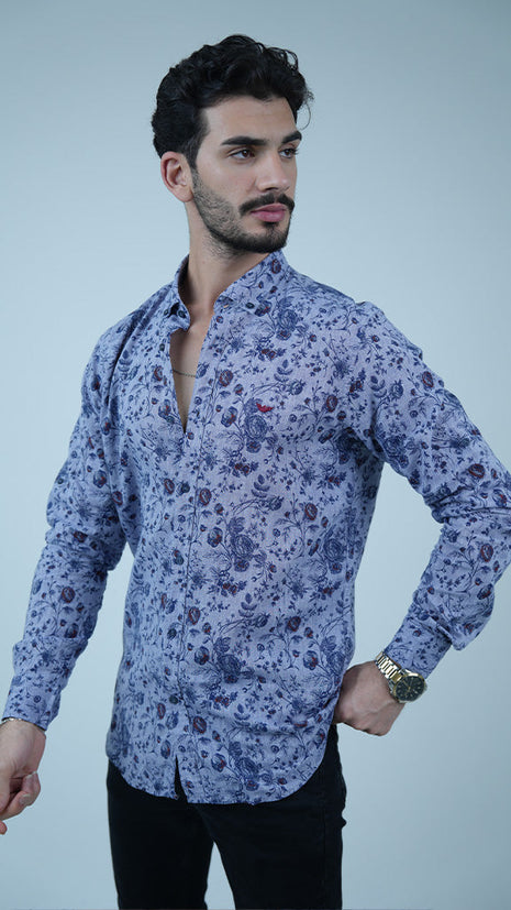 Chemise Armani à Motifs Floraux