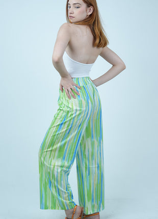 Pantalon Palazzo Pastel