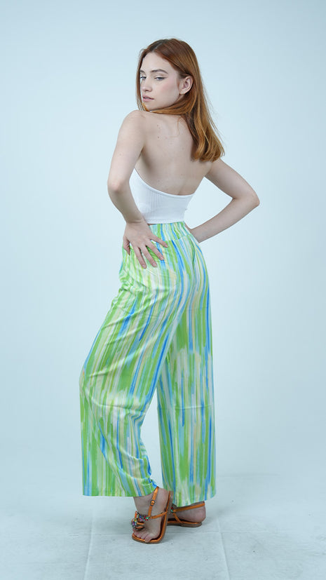 Pantalon Palazzo Pastel