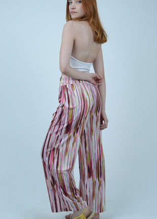 Pantalon Palazzo Pastel