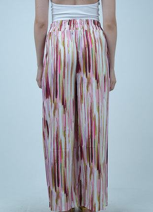 Pantalon Palazzo Pastel