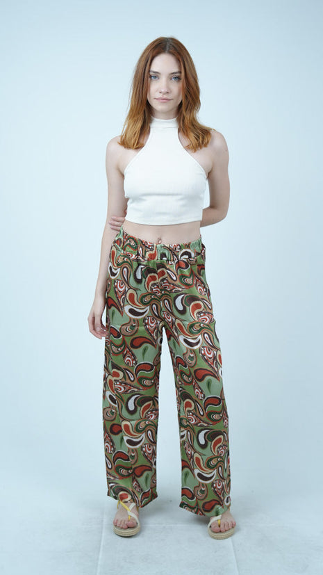 Pantalon Palazzo Vortex