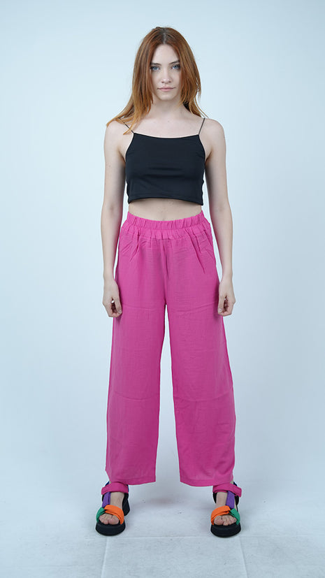 Pantalon Rose Large Léger