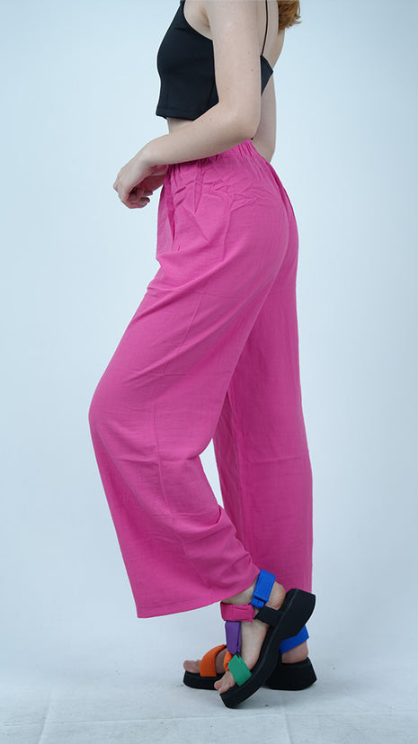 Pantalon Rose Large Léger