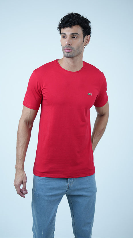 T-shirt Lacoste Classique-Rouge