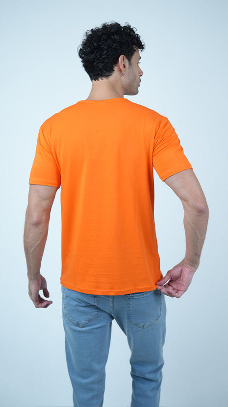 T-shirt Lacoste Classique-Orange