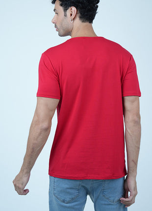 T-shirt Tommy Classique en Coton-Rouge