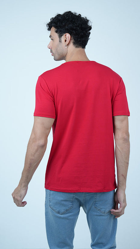 T-shirt Tommy Classique en Coton-Rouge