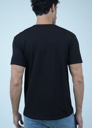 T-shirt Tommy Classique en Coton-Noir