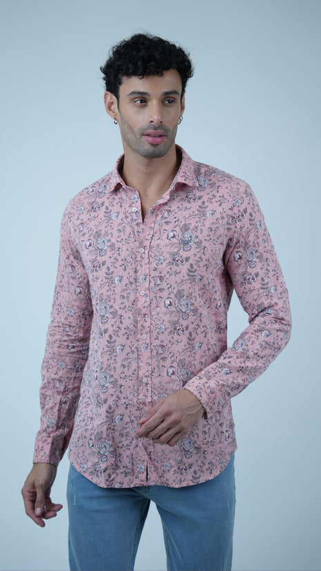 Chemise Armani à Motifs Floraux