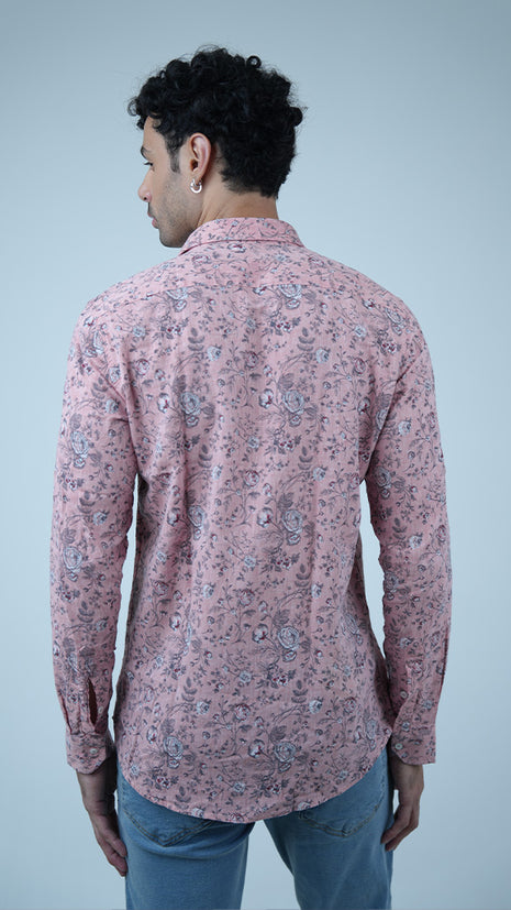 Chemise Armani à Motifs Floraux