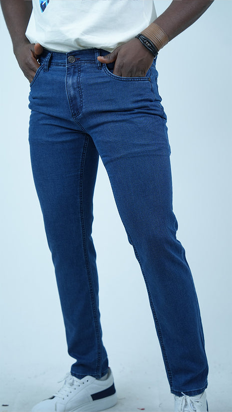 Jeans Slim Bleu Classique