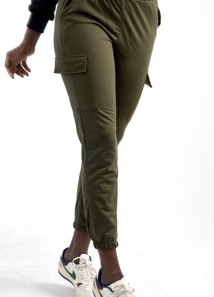 Pantalon Jogger Vert Urbain