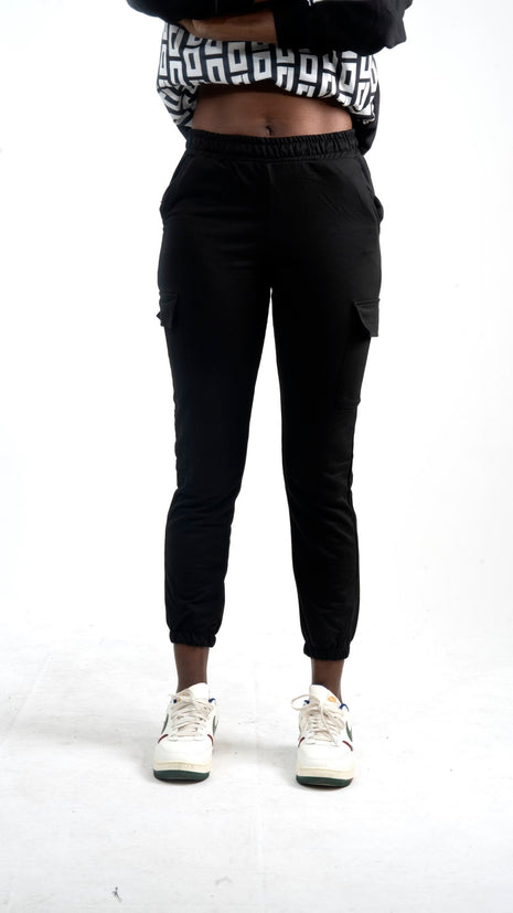 Pantalon Jogger Noir Urbain