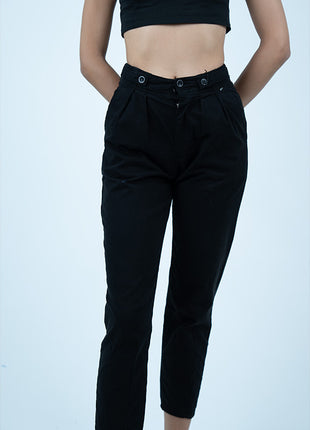 Pantalon Chino Noir Classique