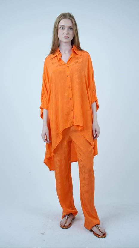 Ensemble Tunique et Pantalon Fendi-Orange