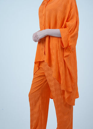 Ensemble Tunique et Pantalon Fendi-Orange