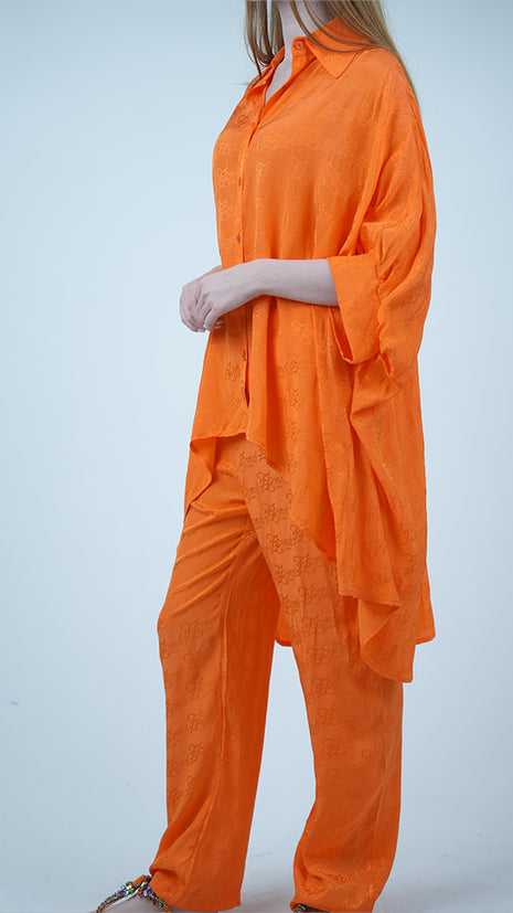 Ensemble Tunique et Pantalon Fendi-Orange