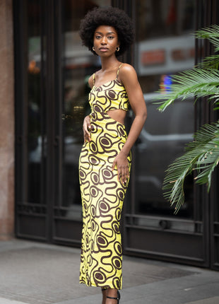 Robe Africaine Printanière Éclat