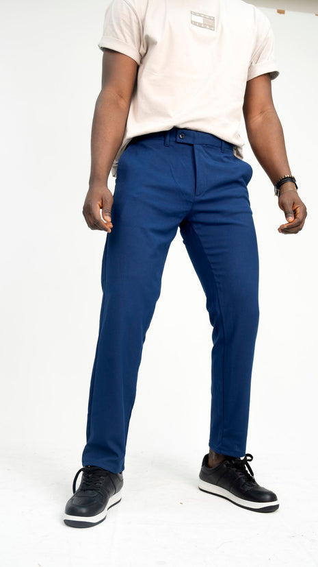 Pantalon Slim Fit Bleu