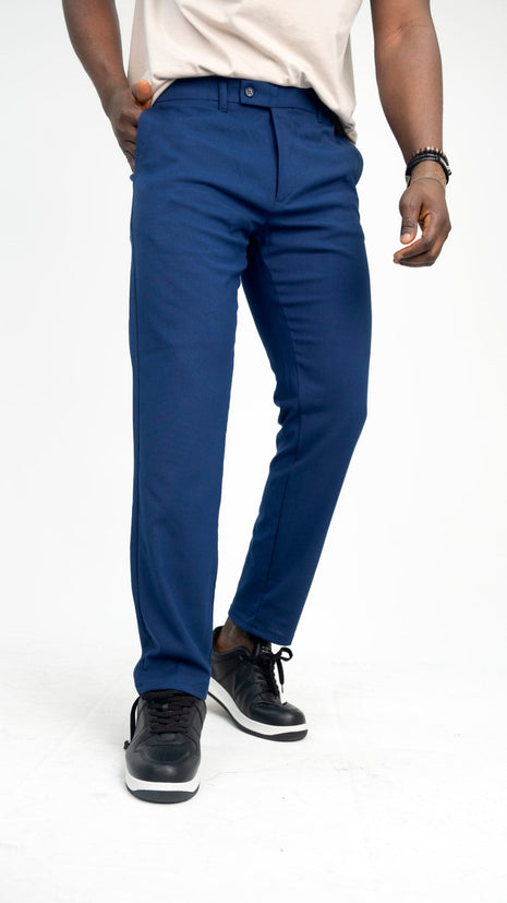 Pantalon Slim Fit Bleu