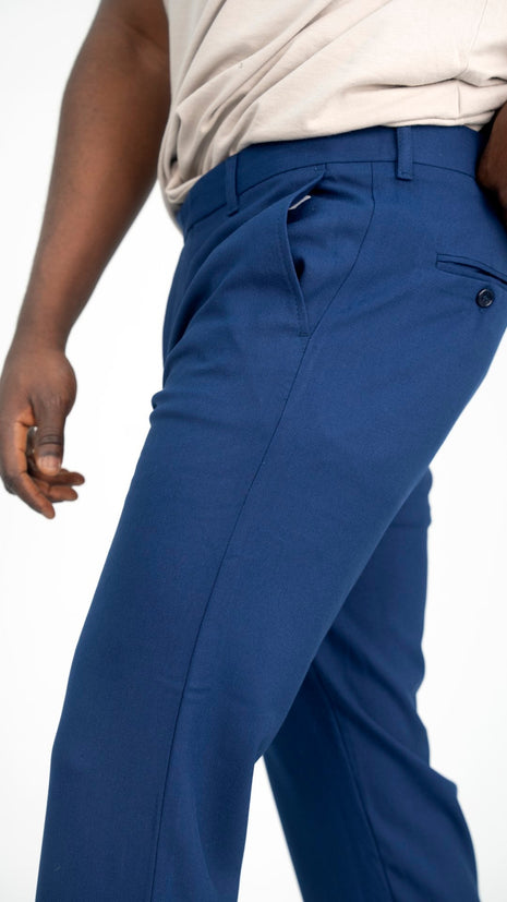 Pantalon Slim Fit Bleu