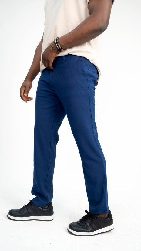 Pantalon Slim Fit Bleu