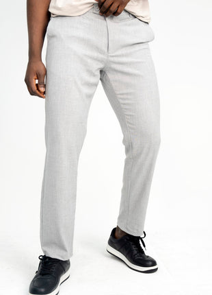 Pantalon Slim Fit Gris