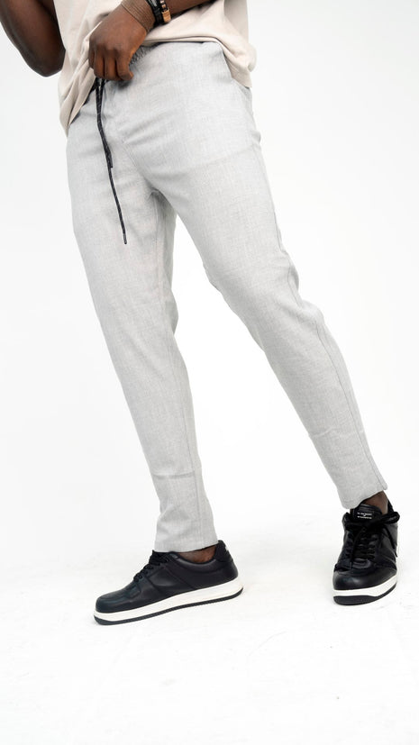 Pantalon Slim Gris