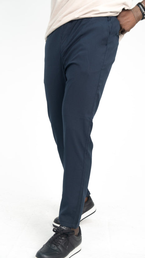 Pantalon Slim Bleu