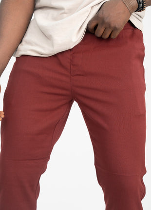 Pantalon Rouge Skinny