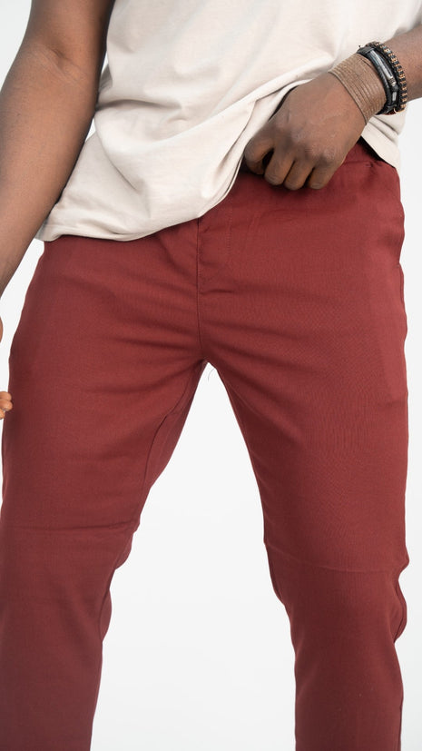 Pantalon Rouge Skinny