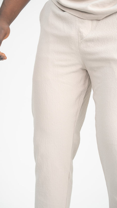 Pantalon Blanc Cassé Skinny