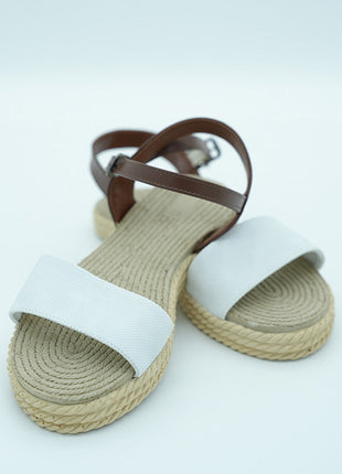 Sandales Espadrilles Bicolores