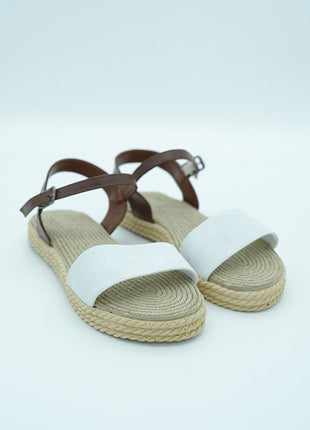 Sandales Espadrilles Bicolores