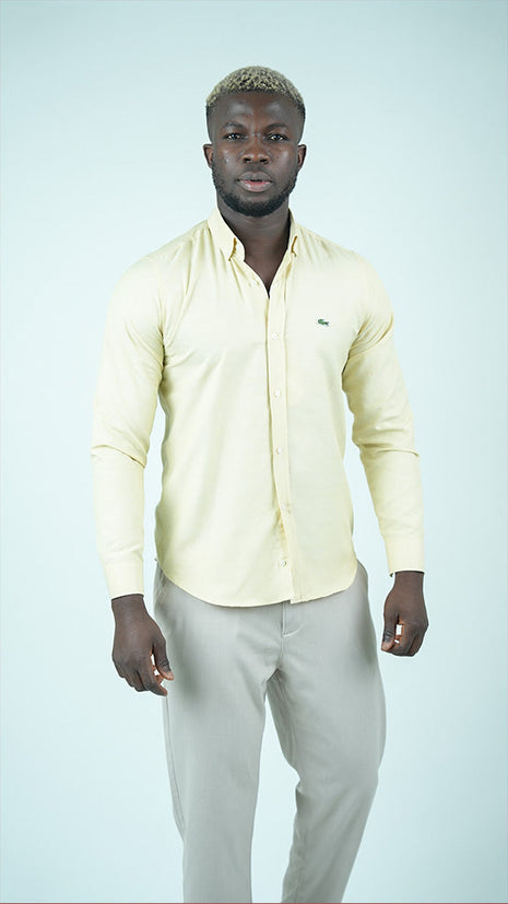 Chemise Lacoste Classique en Coton