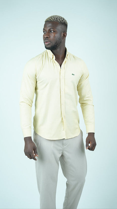 Chemise Lacoste Classique en Coton