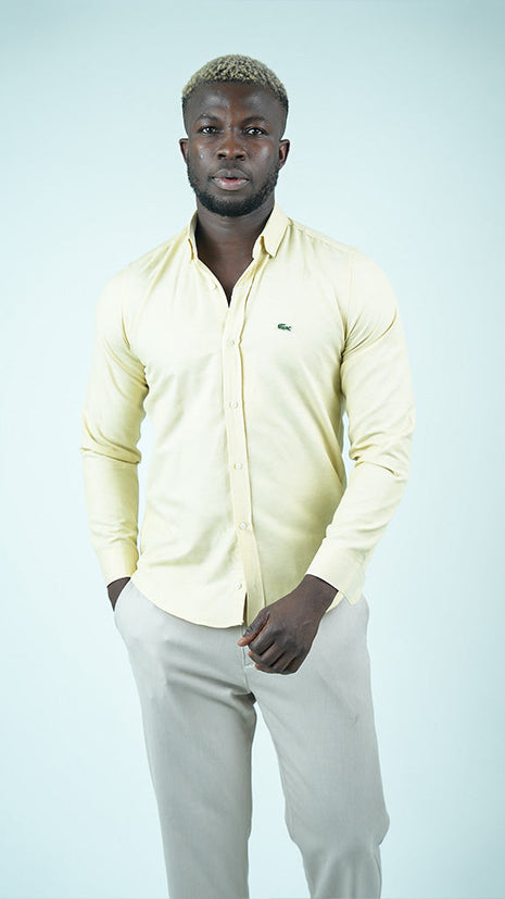 Chemise Lacoste Classique en Coton