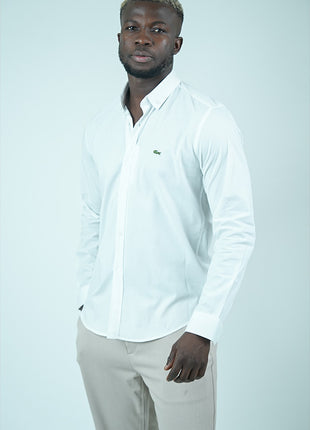 Chemise Lacoste Classique en Coton