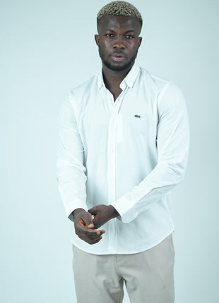 Chemise Lacoste Classique en Coton