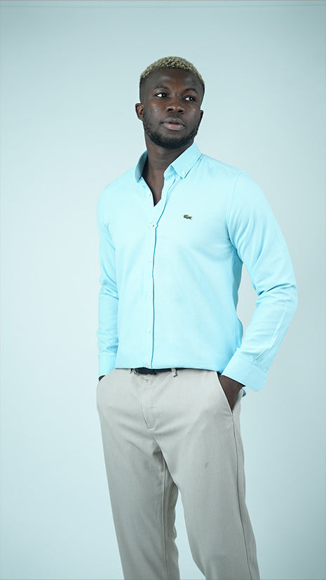 Chemise Lacoste Classique en Coton